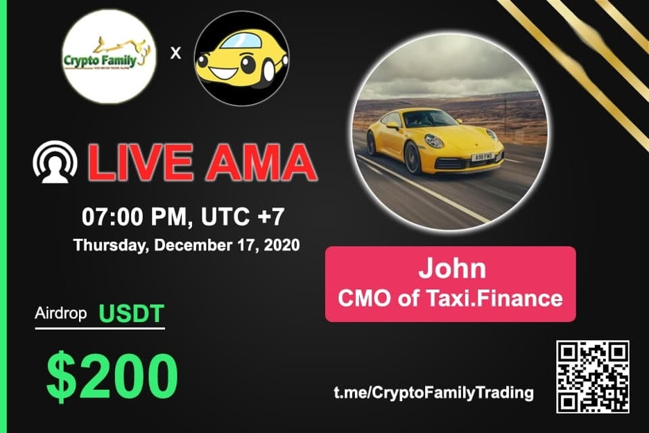 AMA Recap: CryptoFamily Trading x Taxi.Finance